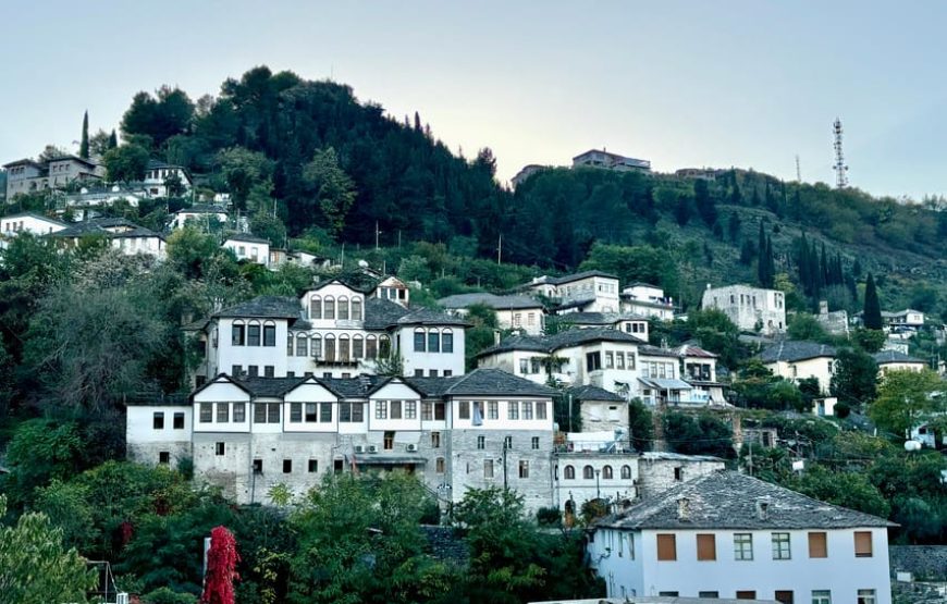 From Tirana to Gjirokastra; UNESCO Old town & Ardenica top hill